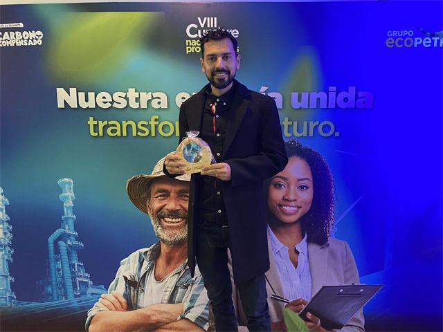 Jorvey Jaimes at Ecopetrol's 8th National Suppliers Summit